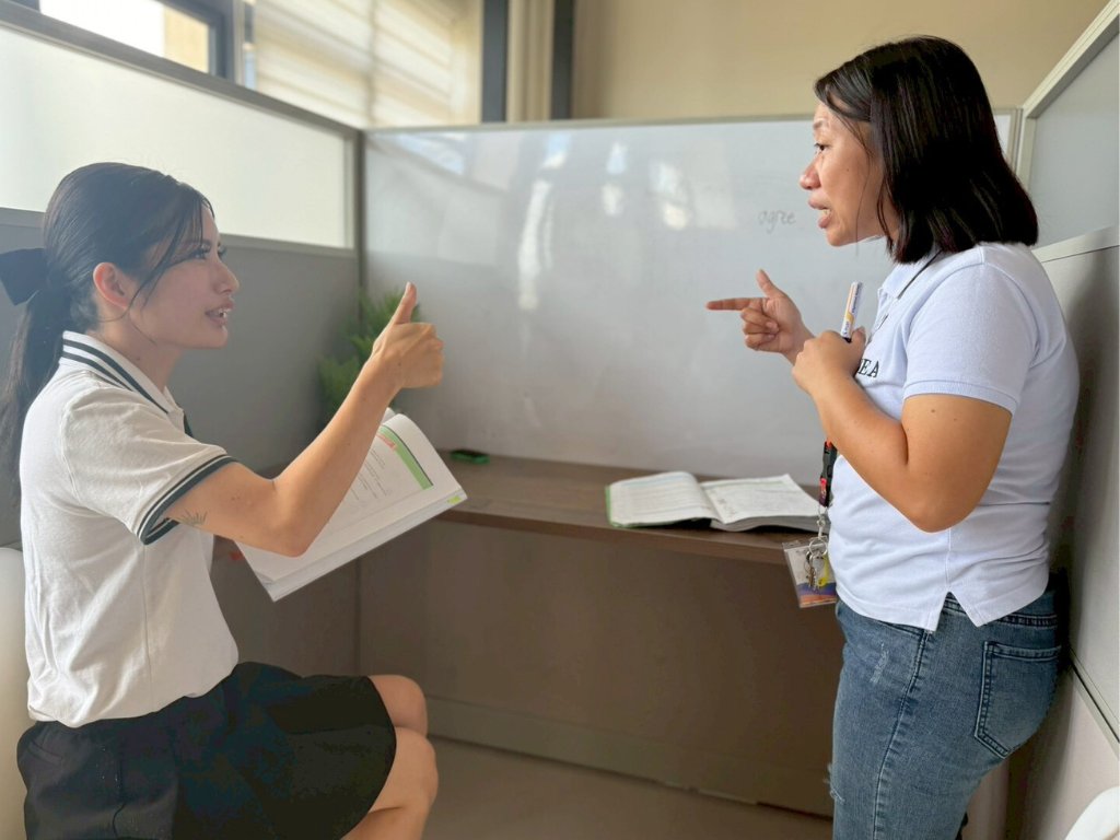 マンツーマン英語レッスン